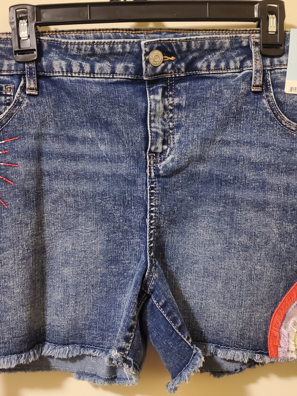 Cat & Jack Blue Denim Jeans with Contrast Stitching